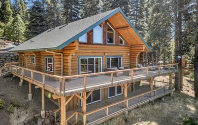 One of a kind, hand, crafted log home with extraordinary views on Lake Almanor Country Club in California - for sale on GolfHomes.com, golf home, golf lot