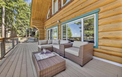 One of a kind, hand, crafted log home with extraordinary views on Lake Almanor Country Club in California - for sale on GolfHomes.com, golf home, golf lot