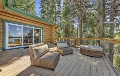 One of a kind, hand, crafted log home with extraordinary views on Lake Almanor Country Club in California - for sale on GolfHomes.com, golf home, golf lot