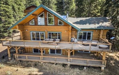 One of a kind, hand, crafted log home with extraordinary views on Lake Almanor Country Club in California - for sale on GolfHomes.com, golf home, golf lot