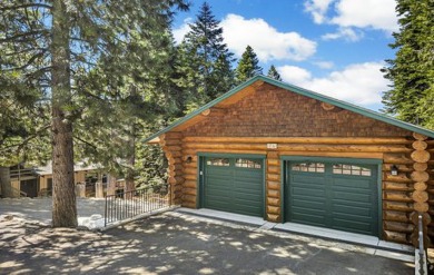 One of a kind, hand, crafted log home with extraordinary views on Lake Almanor Country Club in California - for sale on GolfHomes.com, golf home, golf lot