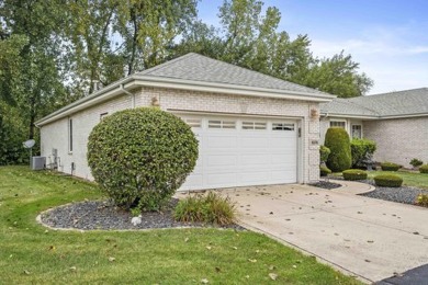 Beautifully appointed brick Paired Villa with partially finished on White Hawk Country Club in Indiana - for sale on GolfHomes.com, golf home, golf lot