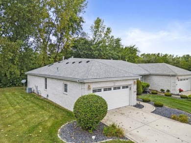 Beautifully appointed brick Paired Villa with partially finished on White Hawk Country Club in Indiana - for sale on GolfHomes.com, golf home, golf lot