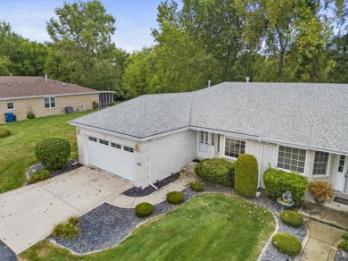 Beautifully appointed brick Paired Villa with partially finished on White Hawk Country Club in Indiana - for sale on GolfHomes.com, golf home, golf lot