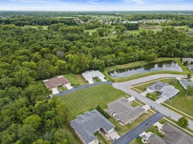 Beautifully appointed brick Paired Villa with partially finished on White Hawk Country Club in Indiana - for sale on GolfHomes.com, golf home, golf lot