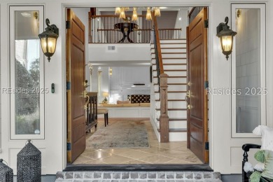 Experience elevated Lowcountry living in this exquisitely on Sea Pines Country Club in South Carolina - for sale on GolfHomes.com, golf home, golf lot