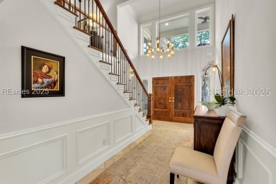 Experience elevated Lowcountry living in this exquisitely on Sea Pines Country Club in South Carolina - for sale on GolfHomes.com, golf home, golf lot