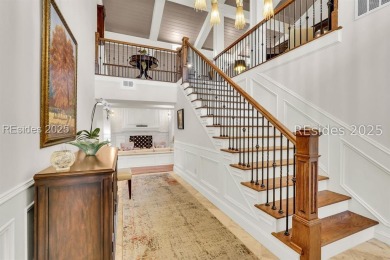 Experience elevated Lowcountry living in this exquisitely on Sea Pines Country Club in South Carolina - for sale on GolfHomes.com, golf home, golf lot