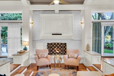 Experience elevated Lowcountry living in this exquisitely on Sea Pines Country Club in South Carolina - for sale on GolfHomes.com, golf home, golf lot