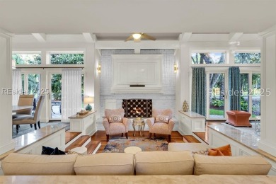 Experience elevated Lowcountry living in this exquisitely on Sea Pines Country Club in South Carolina - for sale on GolfHomes.com, golf home, golf lot