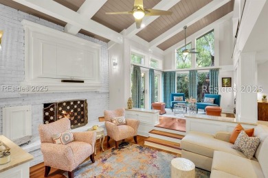 Experience elevated Lowcountry living in this exquisitely on Sea Pines Country Club in South Carolina - for sale on GolfHomes.com, golf home, golf lot