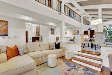 Experience elevated Lowcountry living in this exquisitely on Sea Pines Country Club in South Carolina - for sale on GolfHomes.com, golf home, golf lot
