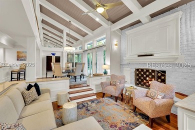 Experience elevated Lowcountry living in this exquisitely on Sea Pines Country Club in South Carolina - for sale on GolfHomes.com, golf home, golf lot