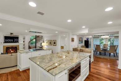 Experience elevated Lowcountry living in this exquisitely on Sea Pines Country Club in South Carolina - for sale on GolfHomes.com, golf home, golf lot