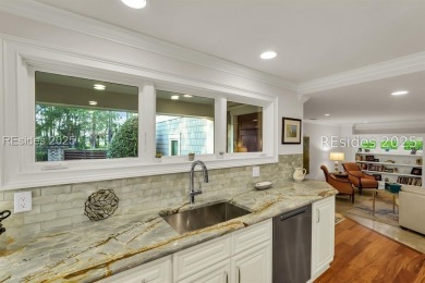 Experience elevated Lowcountry living in this exquisitely on Sea Pines Country Club in South Carolina - for sale on GolfHomes.com, golf home, golf lot