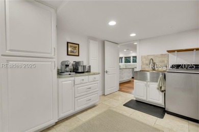Experience elevated Lowcountry living in this exquisitely on Sea Pines Country Club in South Carolina - for sale on GolfHomes.com, golf home, golf lot