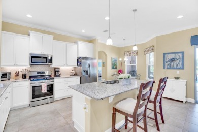 Remarkable 3/2.5/2 + den with a southern exposed screened in on The Club At Pointe West in Florida - for sale on GolfHomes.com, golf home, golf lot