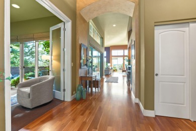Custom single-level home located on a private gated cul-de-sac on Eagle Crest Golf Resort - Resort Course in Oregon - for sale on GolfHomes.com, golf home, golf lot
