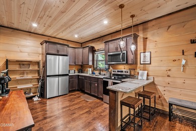 Welcome to Pine Top Escape, a stunning rustic-modern mountain on Bent Creek Golf Course in Tennessee - for sale on GolfHomes.com, golf home, golf lot