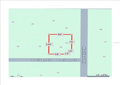 This vacant lot -- along with the adjoining lot at 30 Brig on Rotonda Golf and Country Club The Links Course in Florida - for sale on GolfHomes.com, golf home, golf lot