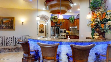 BEAUTIFUL LUXURIOUS TUSCAN CUSTOM HOME, LOCATED IN THE BEAUTIFUL on Estrella Mountain Ranch Golf Course in Arizona - for sale on GolfHomes.com, golf home, golf lot