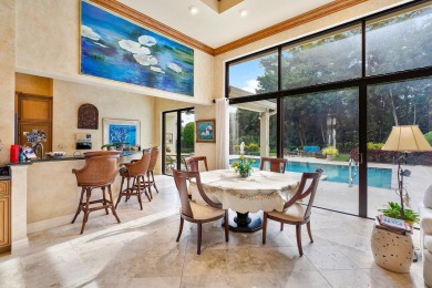 Stunning home on a special oversized lot in the prestigious on Frenchmans Creek Country Club in Florida - for sale on GolfHomes.com, golf home, golf lot