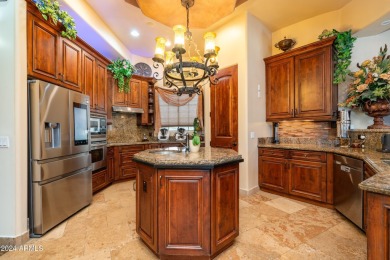 BEAUTIFUL LUXURIOUS TUSCAN CUSTOM HOME, LOCATED IN THE BEAUTIFUL on Estrella Mountain Ranch Golf Course in Arizona - for sale on GolfHomes.com, golf home, golf lot