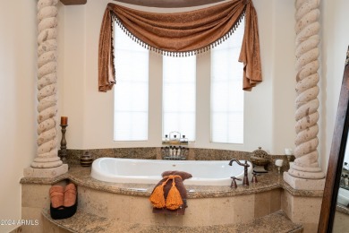BEAUTIFUL LUXURIOUS TUSCAN CUSTOM HOME, LOCATED IN THE BEAUTIFUL on Estrella Mountain Ranch Golf Course in Arizona - for sale on GolfHomes.com, golf home, golf lot