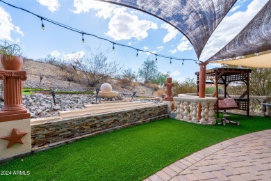 BEAUTIFUL LUXURIOUS TUSCAN CUSTOM HOME, LOCATED IN THE BEAUTIFUL on Estrella Mountain Ranch Golf Course in Arizona - for sale on GolfHomes.com, golf home, golf lot