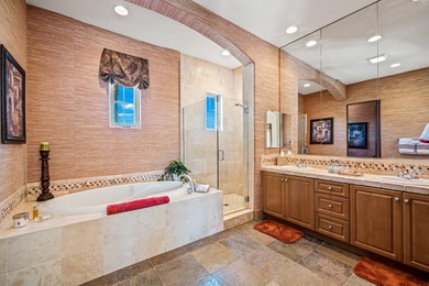 Set against the dramatic backdrop of the Santa Rosa Mountains on PGA West Private Golf Courses in California - for sale on GolfHomes.com, golf home, golf lot