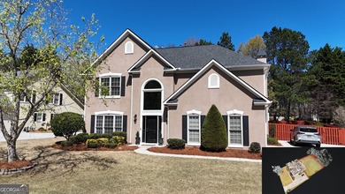 This 4 bedroom 2.5 bath home offers the perfect blend of comfort on Mirror Lake Golf Club in Georgia - for sale on GolfHomes.com, golf home, golf lot