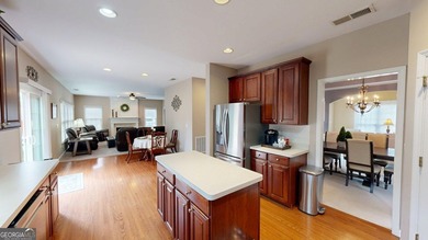 This 4 bedroom 2.5 bath home offers the perfect blend of comfort on Mirror Lake Golf Club in Georgia - for sale on GolfHomes.com, golf home, golf lot