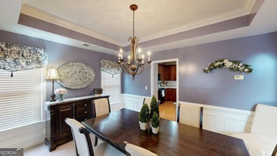 This 4 bedroom 2.5 bath home offers the perfect blend of comfort on Mirror Lake Golf Club in Georgia - for sale on GolfHomes.com, golf home, golf lot