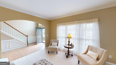 This 4 bedroom 2.5 bath home offers the perfect blend of comfort on Mirror Lake Golf Club in Georgia - for sale on GolfHomes.com, golf home, golf lot