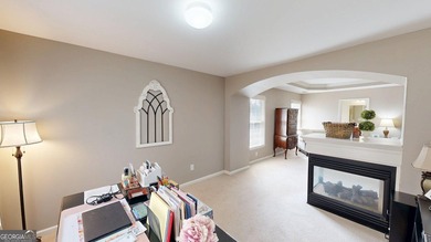 This 4 bedroom 2.5 bath home offers the perfect blend of comfort on Mirror Lake Golf Club in Georgia - for sale on GolfHomes.com, golf home, golf lot