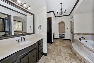 This exquisite modern Spanish-style custom home located in a on Sugar Tree Golf and Country Club in Texas - for sale on GolfHomes.com, golf home, golf lot