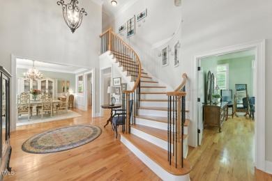 Welcome to 137 Forked Pine Court - a custom-built luxury home on The Preserve At Jordan Lake Golf Club in North Carolina - for sale on GolfHomes.com, golf home, golf lot