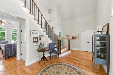 Welcome to 137 Forked Pine Court - a custom-built luxury home on The Preserve At Jordan Lake Golf Club in North Carolina - for sale on GolfHomes.com, golf home, golf lot