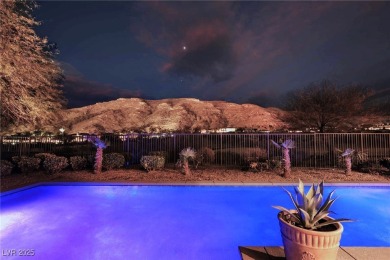 Impressive luxury home ideally situated on the golf course on Red Rock Country Club in Nevada - for sale on GolfHomes.com, golf home, golf lot