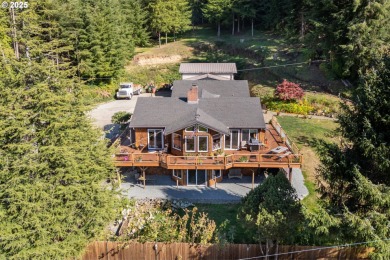 Custom built 4BD, 2BA Home nestled on 1 acre with Golf Course on Alderbrook Golf Course in Oregon - for sale on GolfHomes.com, golf home, golf lot