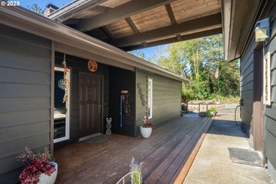 Custom built 4BD, 2BA Home nestled on 1 acre with Golf Course on Alderbrook Golf Course in Oregon - for sale on GolfHomes.com, golf home, golf lot