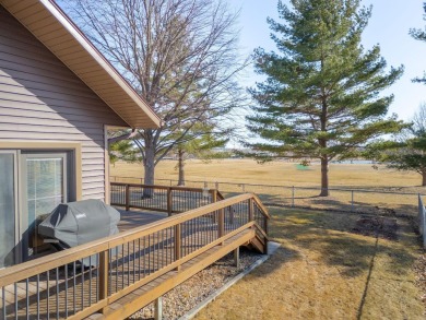 This custom-built home sits on the edge of Walter's Ridge golf on Pheasant Ridge Municipal Golf Course in Iowa - for sale on GolfHomes.com, golf home, golf lot