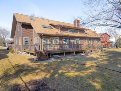 This custom-built home sits on the edge of Walter's Ridge golf on Pheasant Ridge Municipal Golf Course in Iowa - for sale on GolfHomes.com, golf home, golf lot