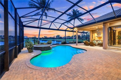 Original owner home has spectacular water views nestled within on The Classics Country Club At Lely Resort in Florida - for sale on GolfHomes.com, golf home, golf lot