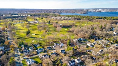 Welcome to 151 Ives Road, a bright and charming 3-bedroom home on Potowomut Golf Club in Rhode Island - for sale on GolfHomes.com, golf home, golf lot