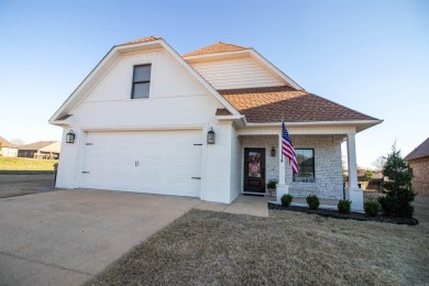 Step into luxury living at its finest with this stunning on Sage Meadows Golf Course in Arkansas - for sale on GolfHomes.com, golf home, golf lot