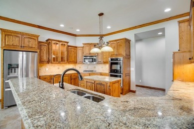 Built in 2008 by renowned builder Lynn Unruh, this stunning on Pheasant Run in Oklahoma - for sale on GolfHomes.com, golf home, golf lot