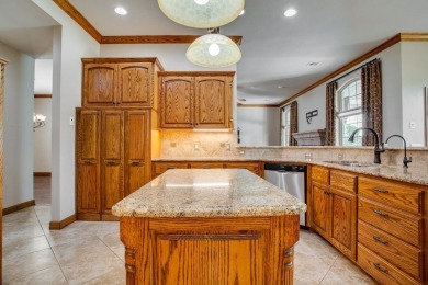Built in 2008 by renowned builder Lynn Unruh, this stunning on Pheasant Run in Oklahoma - for sale on GolfHomes.com, golf home, golf lot