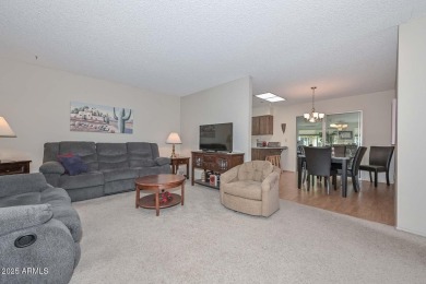 This welcoming ''Gemini'' Home features 2 Bedrooms, 2 Baths and on Sun City Lakes West and East in Arizona - for sale on GolfHomes.com, golf home, golf lot