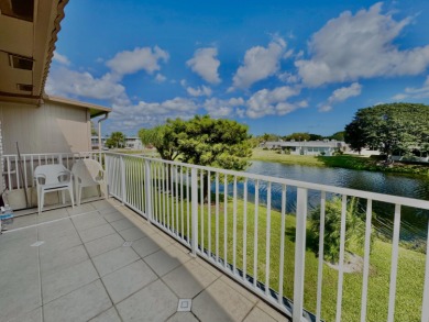 True waterfront unit with relaxing water views from your patio on Kings Point Golf - Executive in Florida - for sale on GolfHomes.com, golf home, golf lot